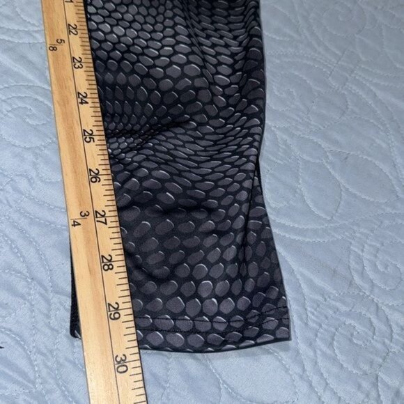 Mens Compression Leggings Snakeskin Print Fitness Gym Pants - Picture 9 of 9